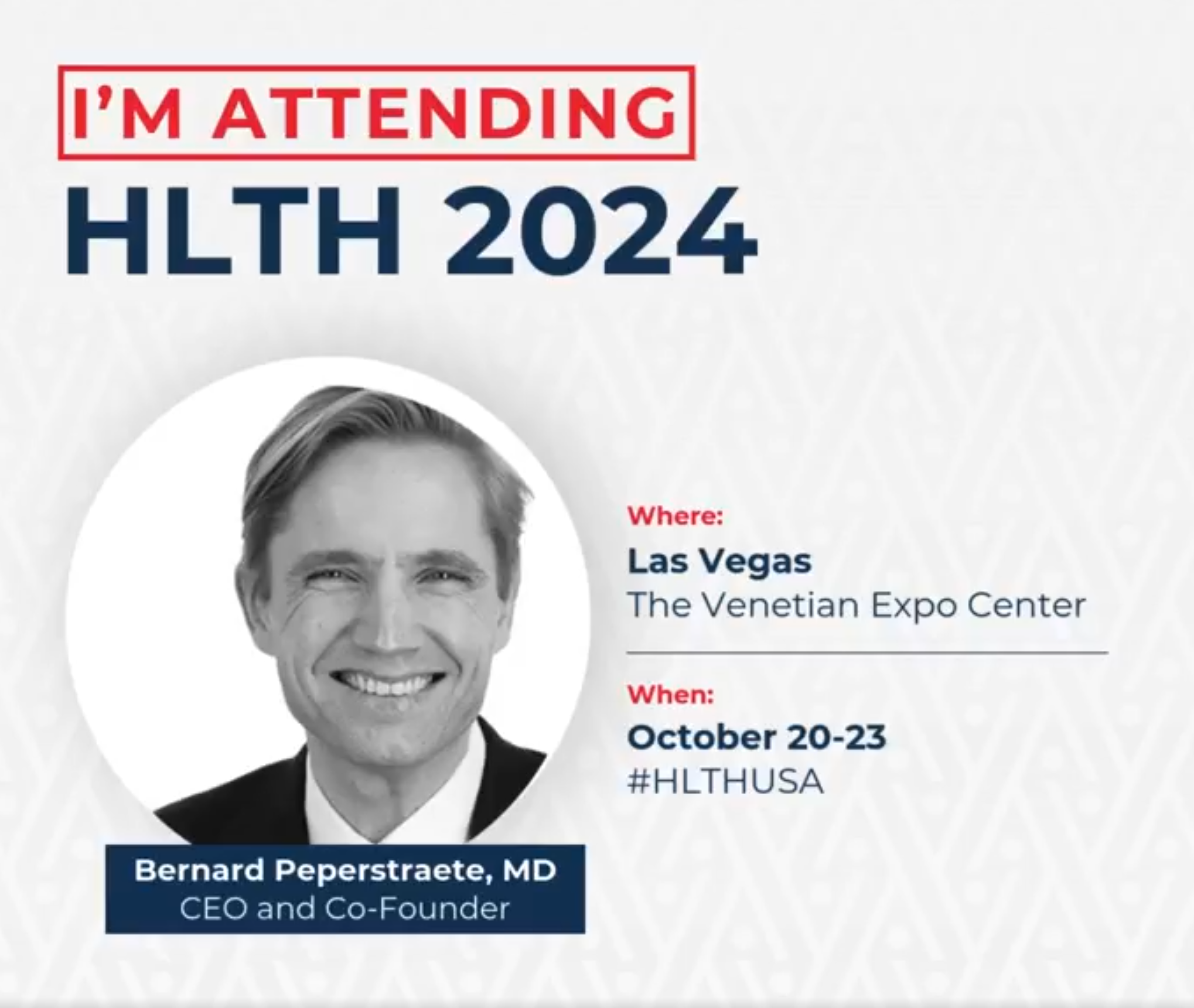 Acuamark CEO Bernard Peperstraete